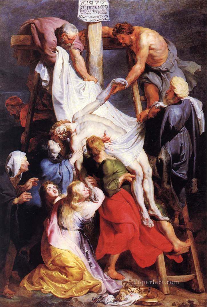 Descendimiento de la Cruz 1616 Barroco Peter Paul Rubens Pintura al óleo